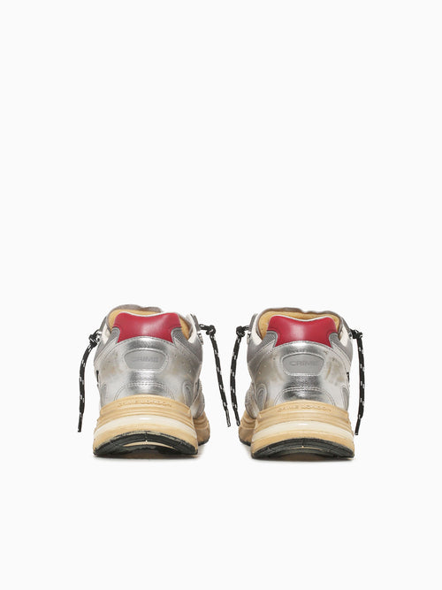 Fugitive Grey Silver mesh Leather Grey / 40 / M