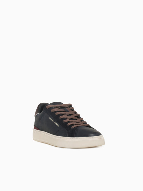 Blade Navy Dk.brown leather Suede Navy / 40 / M