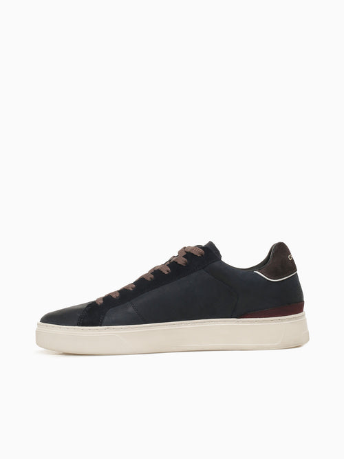 Blade Navy Dk.brown leather Suede Navy / 40 / M