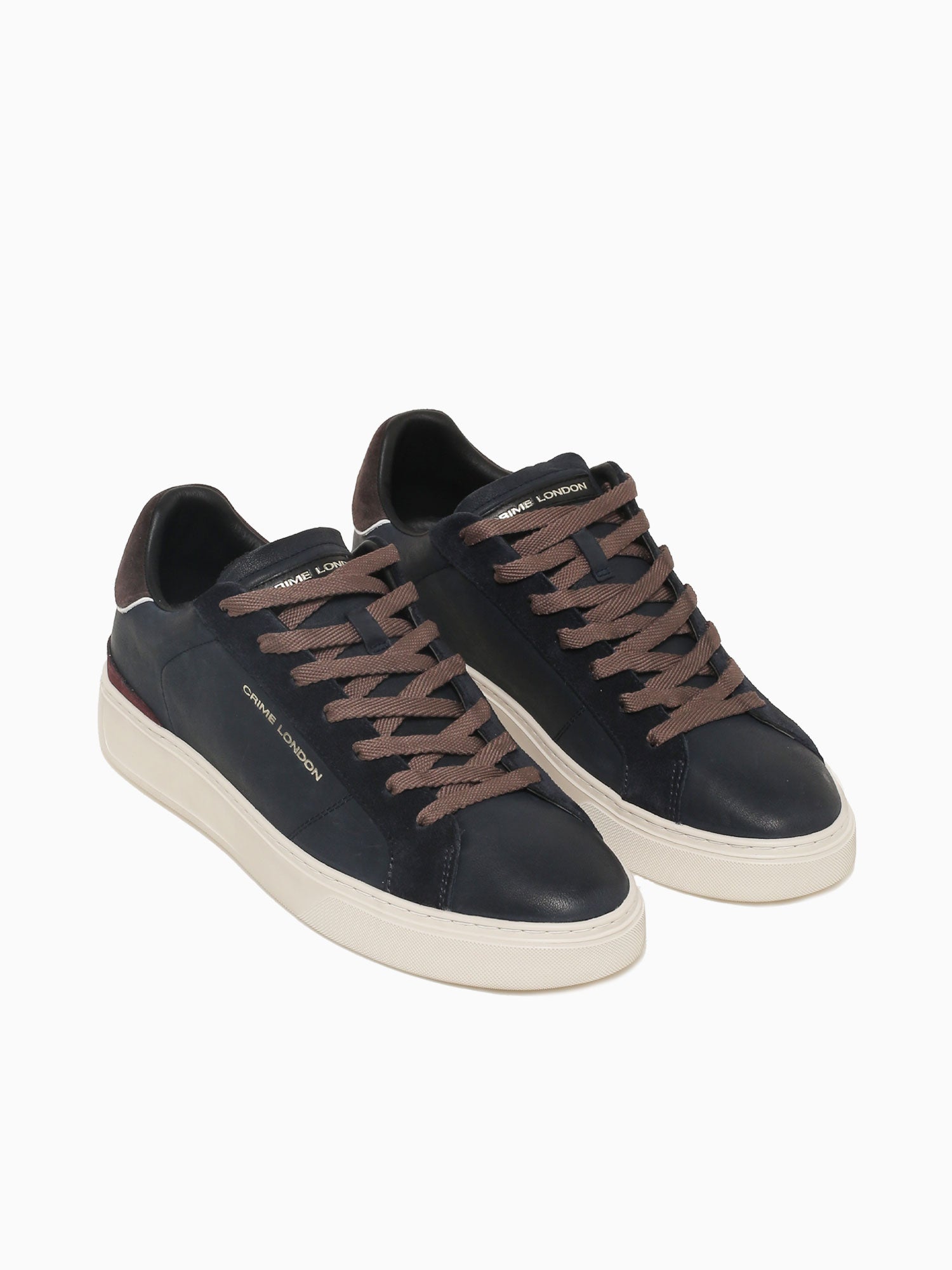 Blade Navy Dk.brown leather Suede Navy / 40 / M
