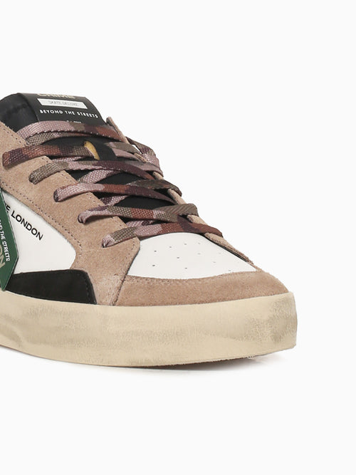 Sk8 Deluxe Beige White suede Leather Beige / 40 / M