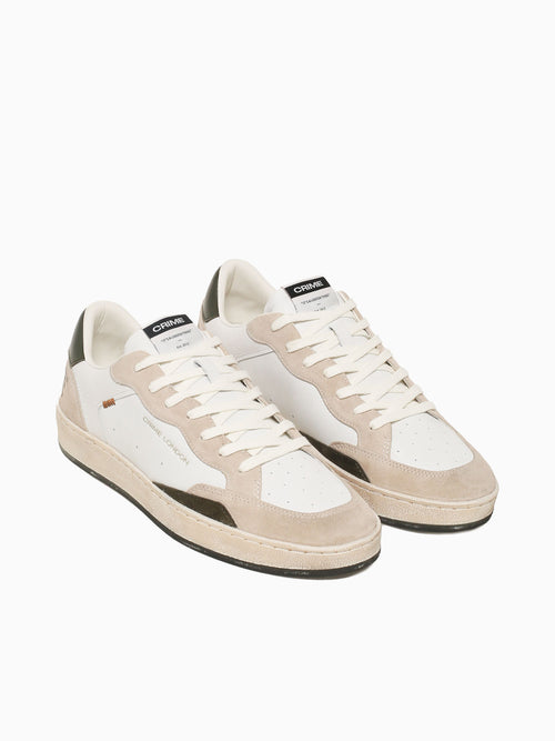 Chelsea Beige White suede Leather Beige / 40 / M