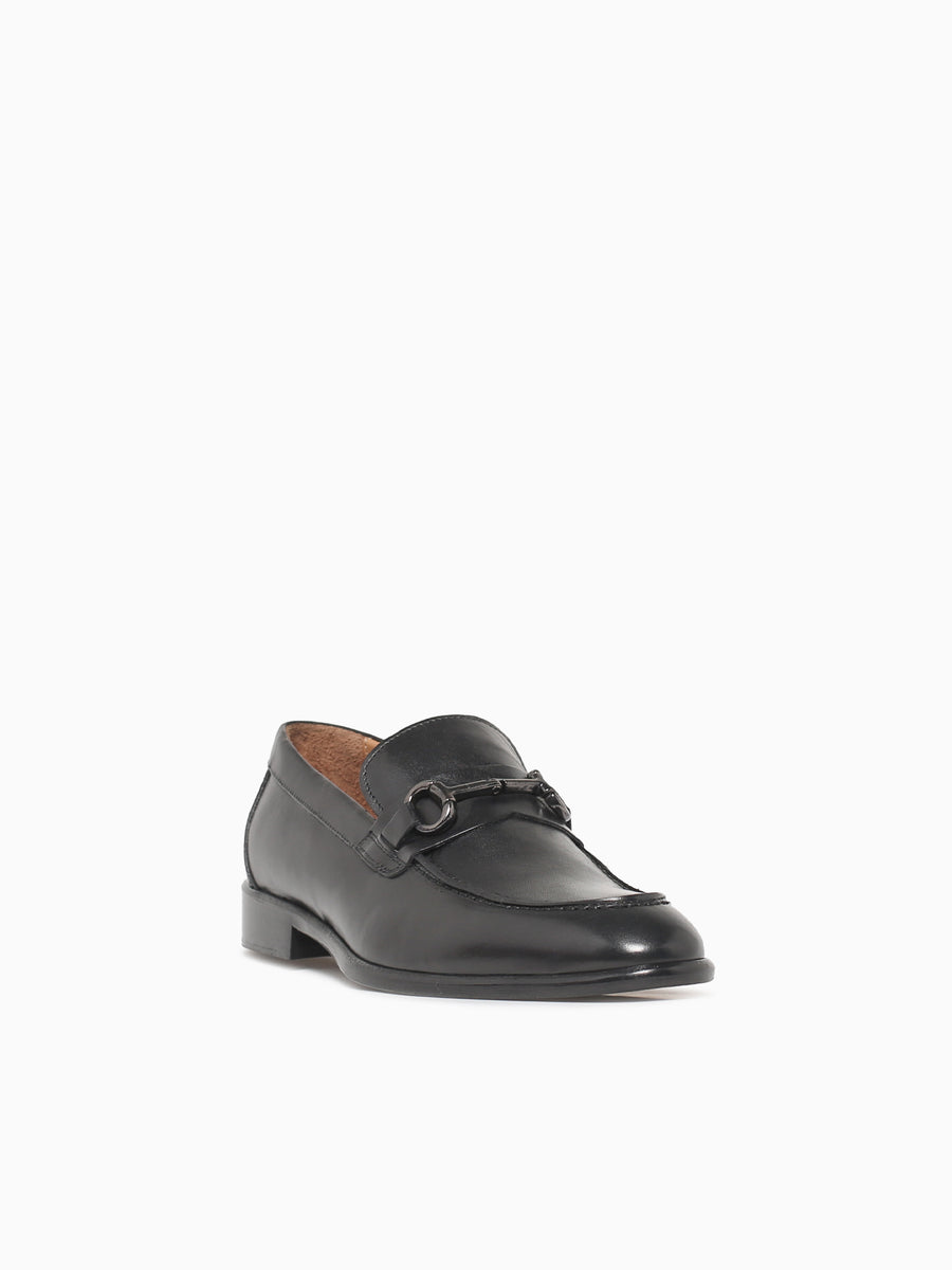 Alessandro Black Leather Black / 7 / M