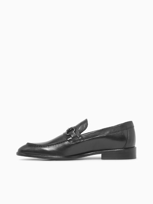 Alessandro Black Leather Black / 7 / M
