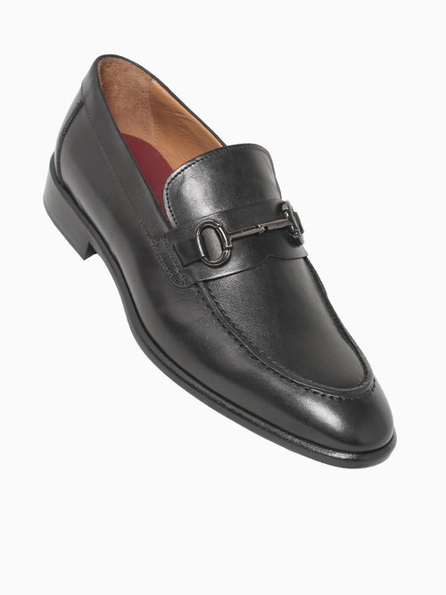 Alessandro Black Leather Black / 7 / M