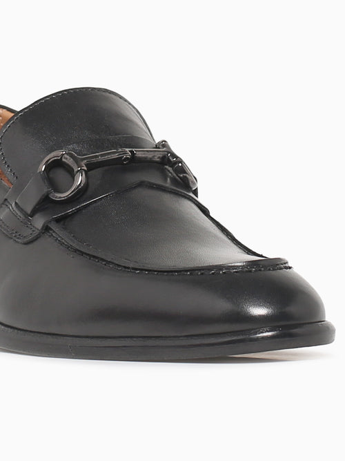 Alessandro Black Leather Black / 7 / M