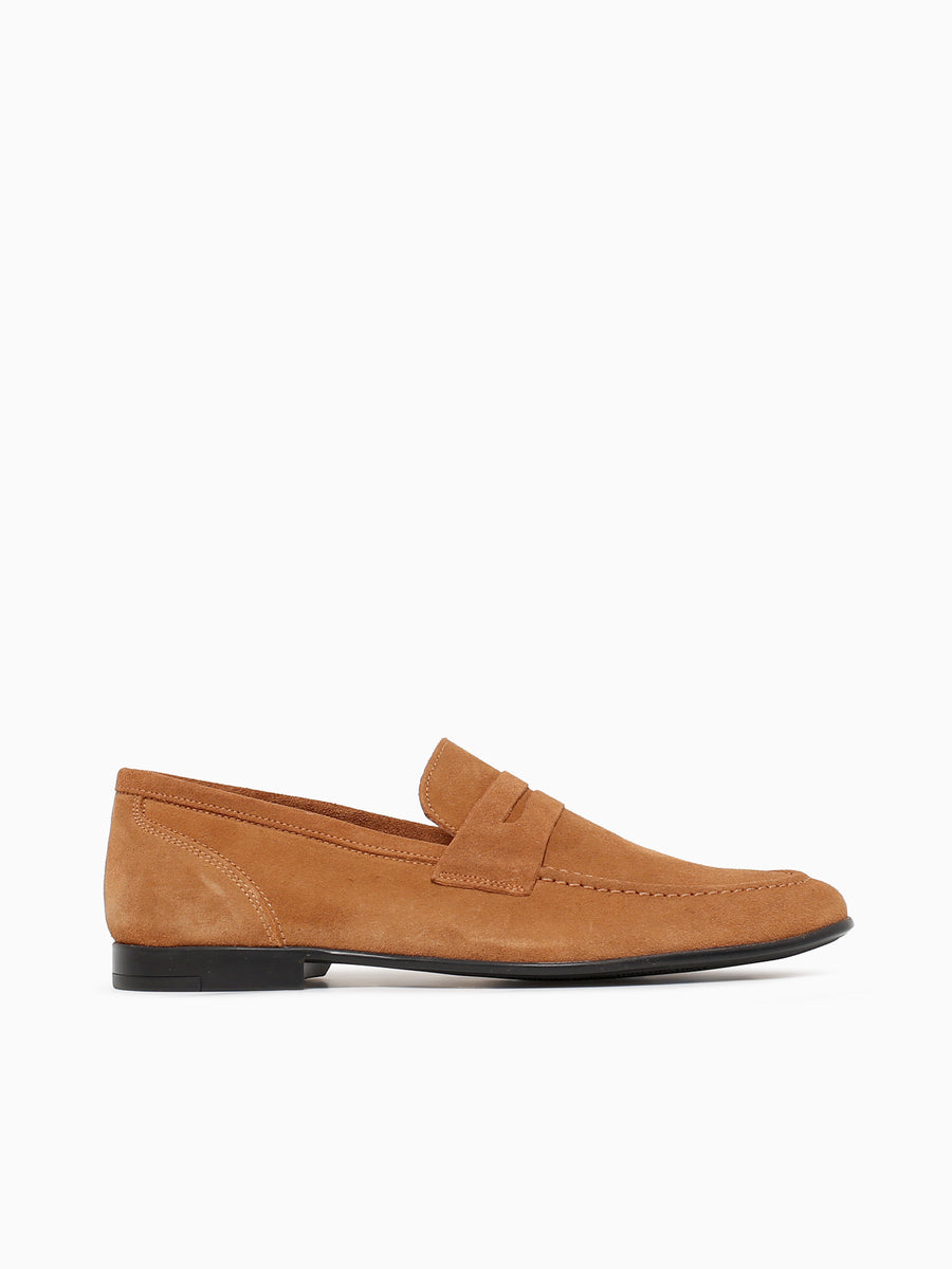 Lastra Unlined Cognac Suede Tan / 7 / M