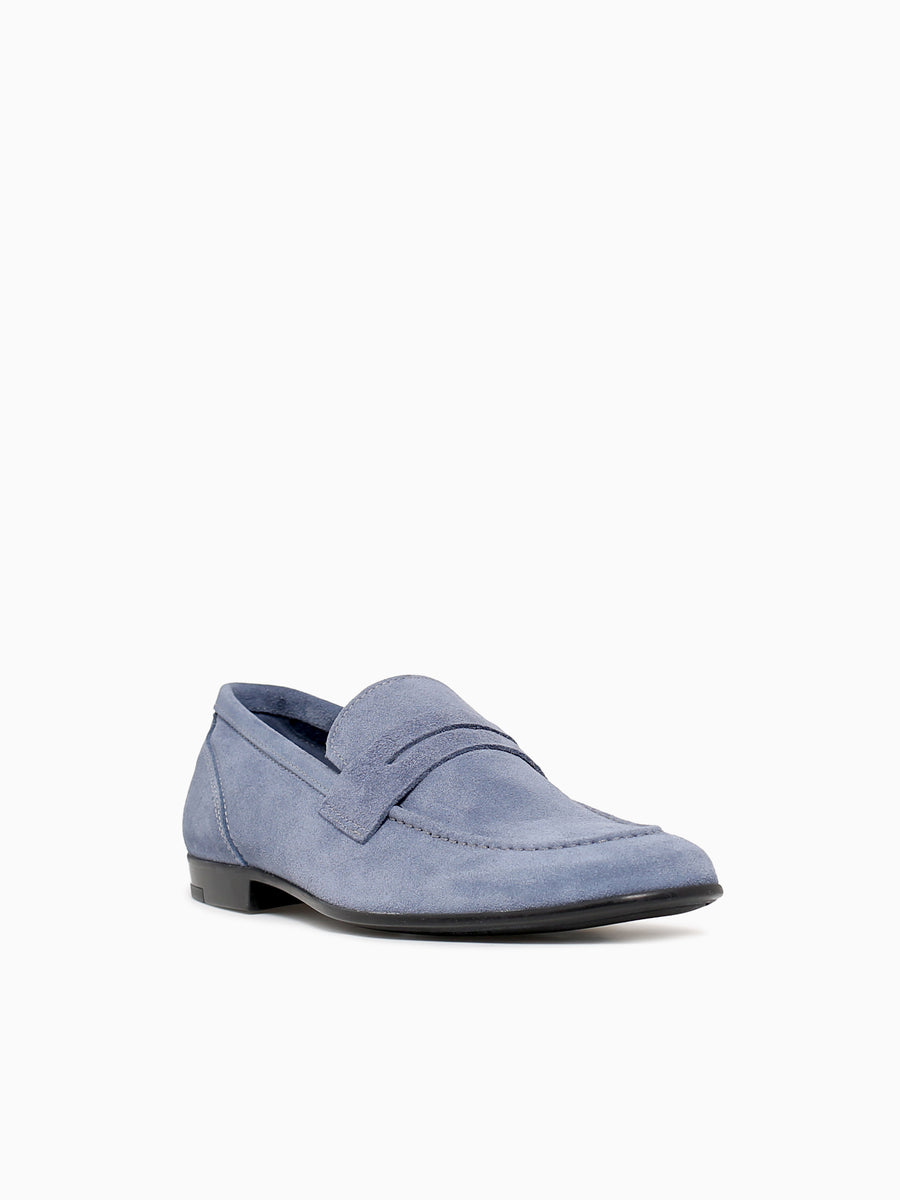 Lastra Unlined Lt.blue Suede Blue / 7 / M