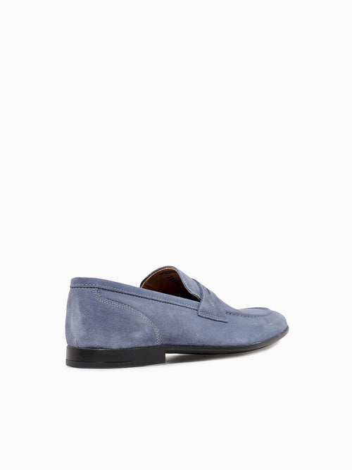 Lastra Unlined Lt.blue Suede Blue / 7 / M