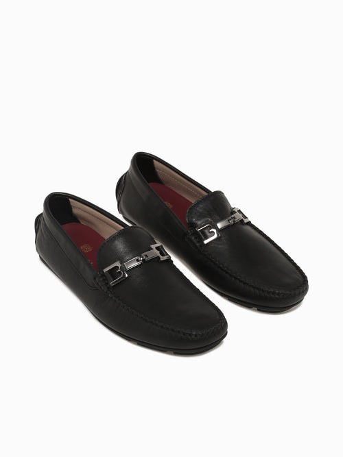 Taso Black Leather
