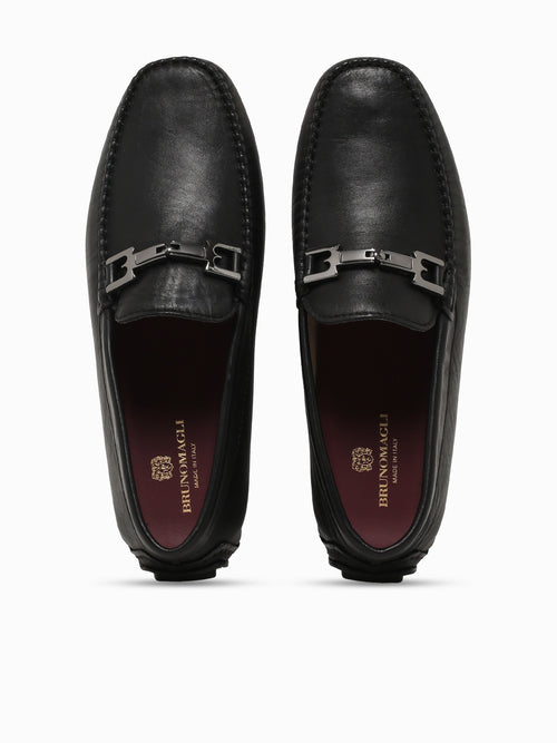 Taso Black Leather