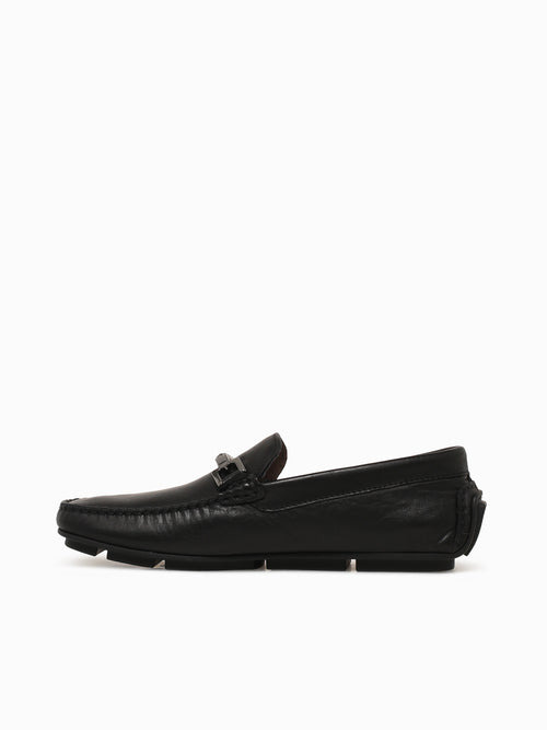 Taso Black Leather