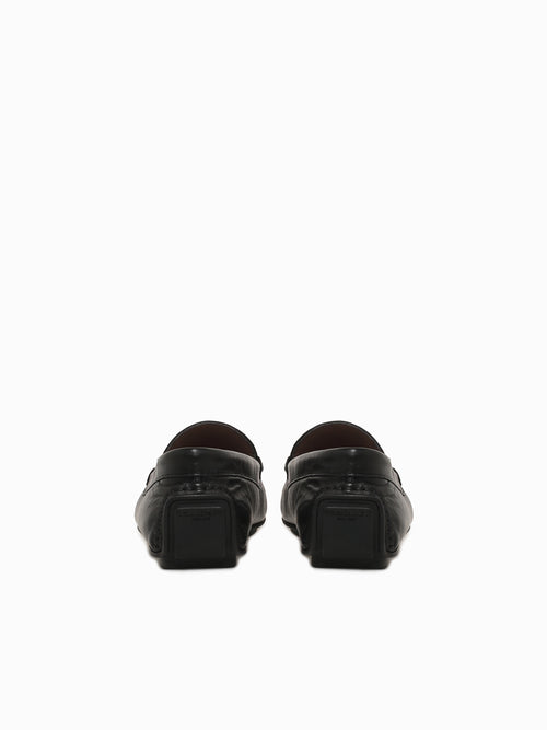 Taso Black Leather
