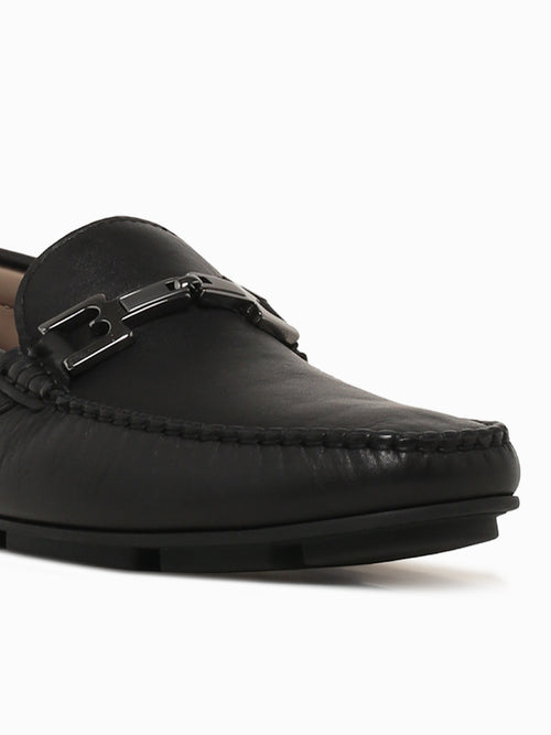Taso Black Leather