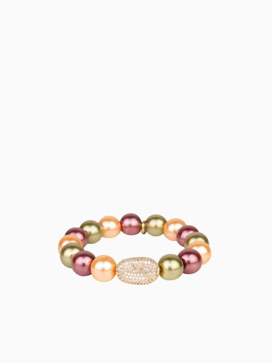 Tulum Bracelet Pearl Iridescent Multi