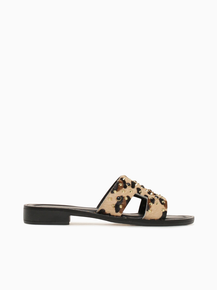 Scarlet Leopardo Cavallino Black Brown / 36 / M