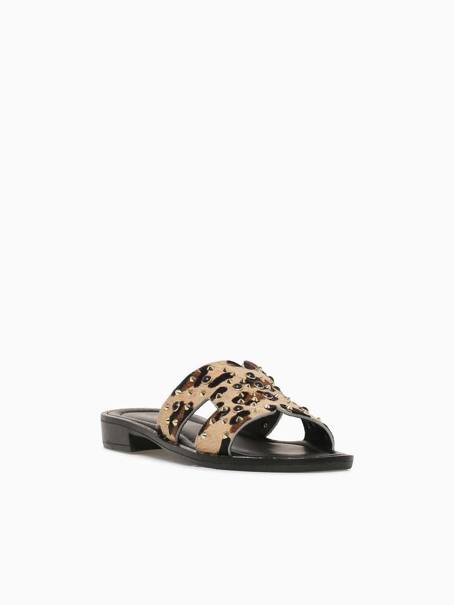 Scarlet Leopardo Cavallino Black Brown / 36 / M