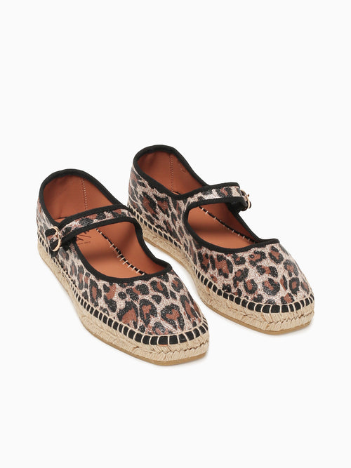 Lira Leopardo Leopardo Negro Lona Black Brown / 5 / M