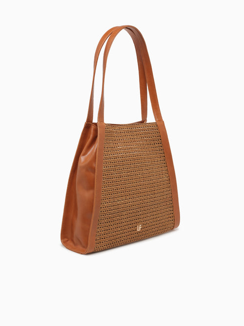 Nela Cuero Leather Medium Brown