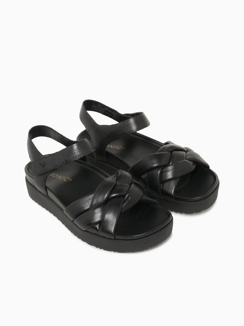 Rosa Black Leather L2001 Black / 5 / M