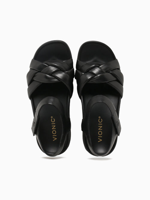 Rosa Black Leather L2001 Black / 5 / M