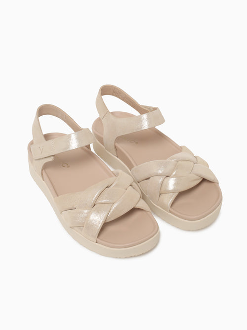 Rosa Gold Suede L1700 Gold / 5 / M