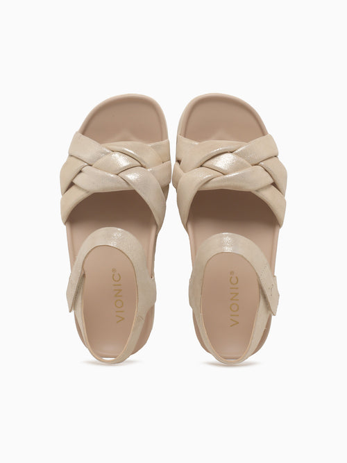 Rosa Gold Suede L1700 Gold / 5 / M