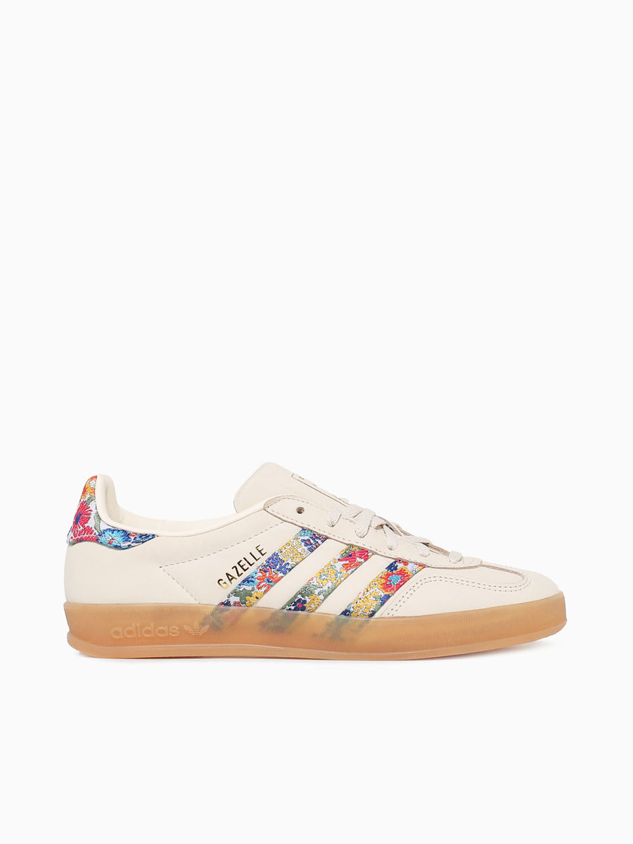 Gazelle Indoor W White Floral leather White / 5 / M