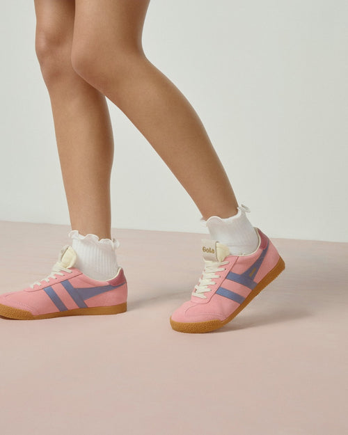 Elan Coral Pink Moonlight suede