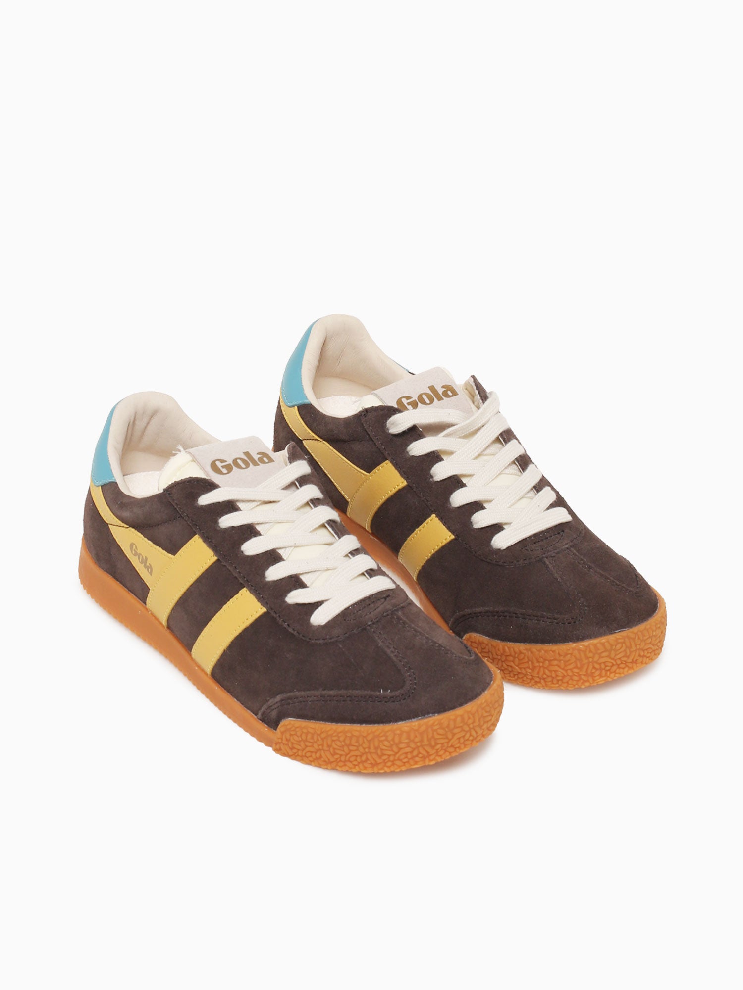 Elan Mocha Pollen Ocean suede Brown / 5 / M