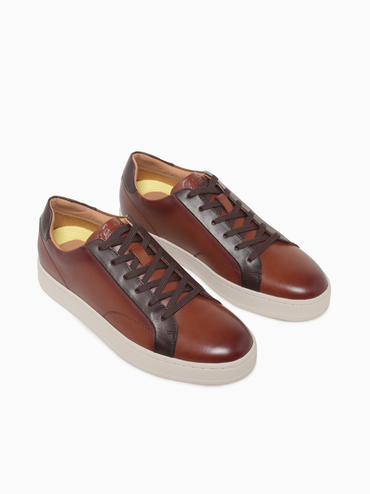 Monopoli Lace To Toe Cognac Brown smooth Tan / 7 / M