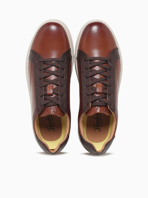 Monopoli Lace To Toe Cognac Brown smooth Tan / 7 / M