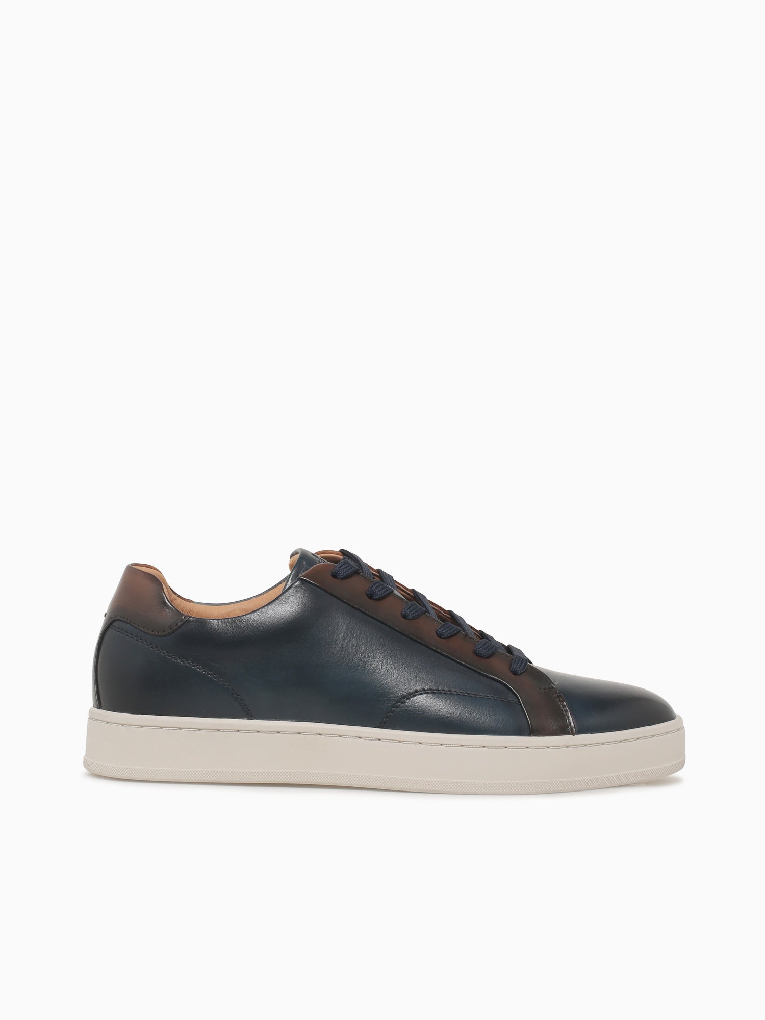 Monopoli Lace To Toe Navy Cognac smooth Navy / 7 / M