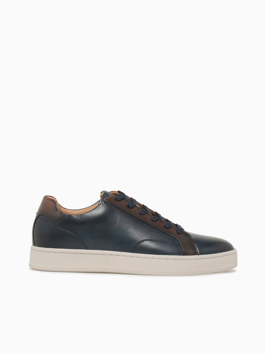 Monopoli Lace To Toe Navy Cognac smooth Navy / 7 / M