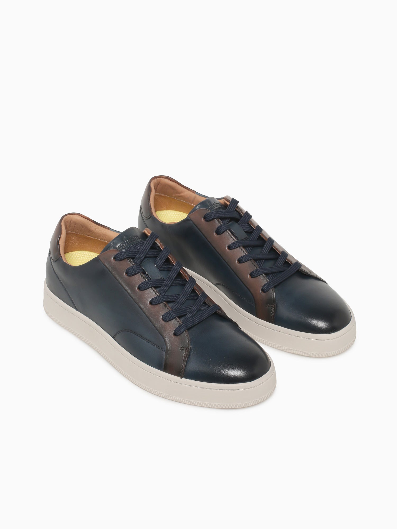 Monopoli Lace To Toe Navy Cognac smooth Navy / 7 / M