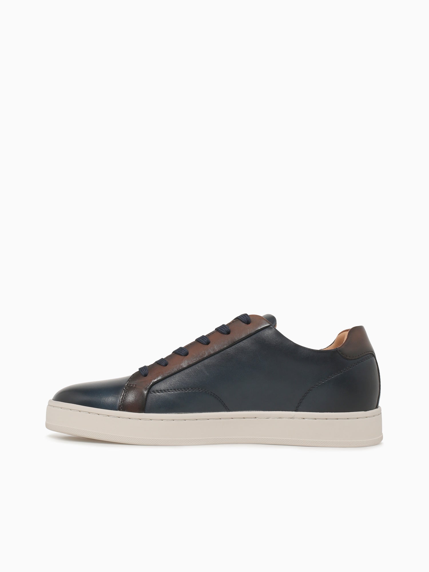 Monopoli Lace To Toe Navy Cognac smooth Navy / 7 / M