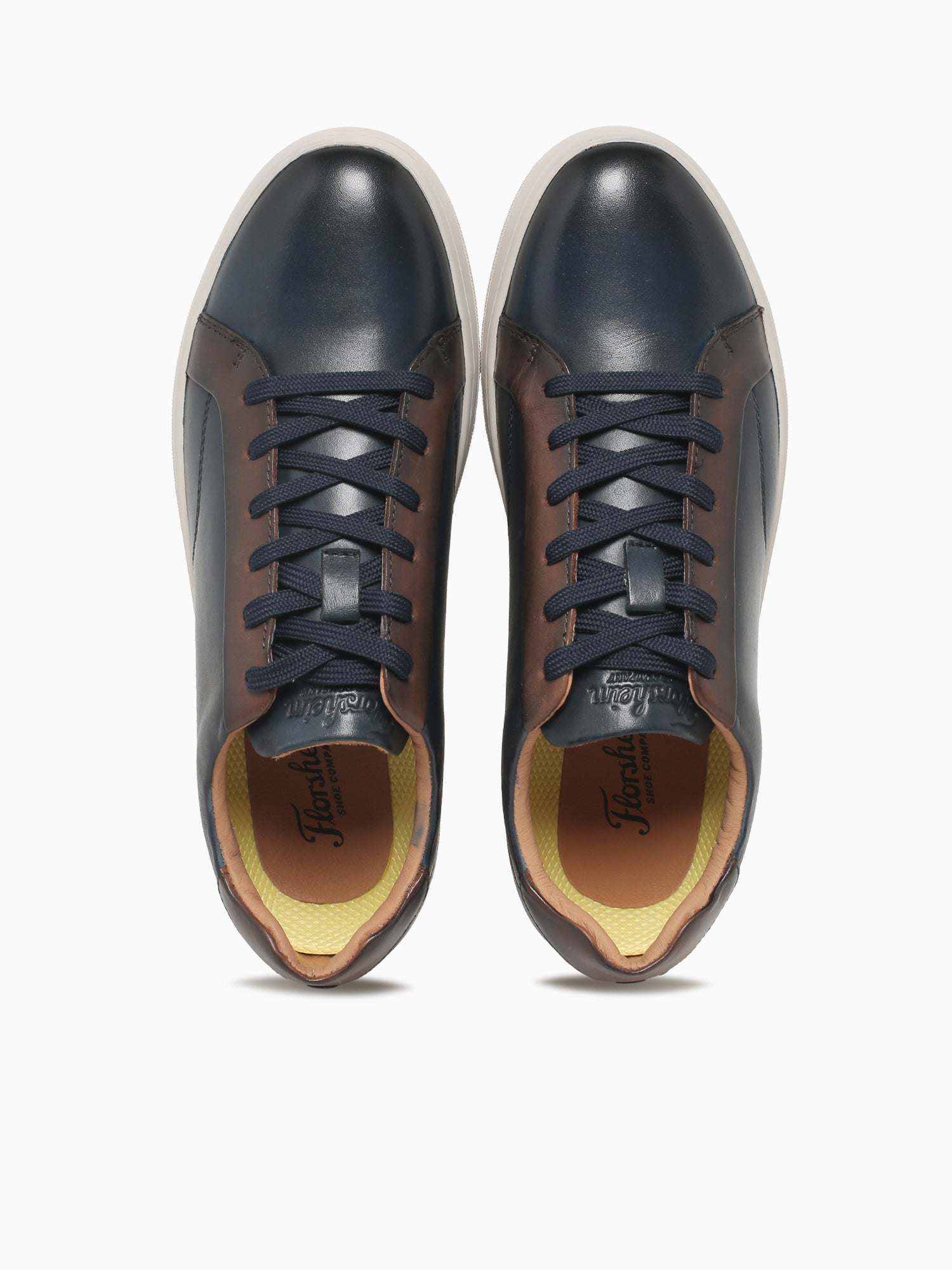 Monopoli Lace To Toe Navy Cognac smooth Navy / 7 / M