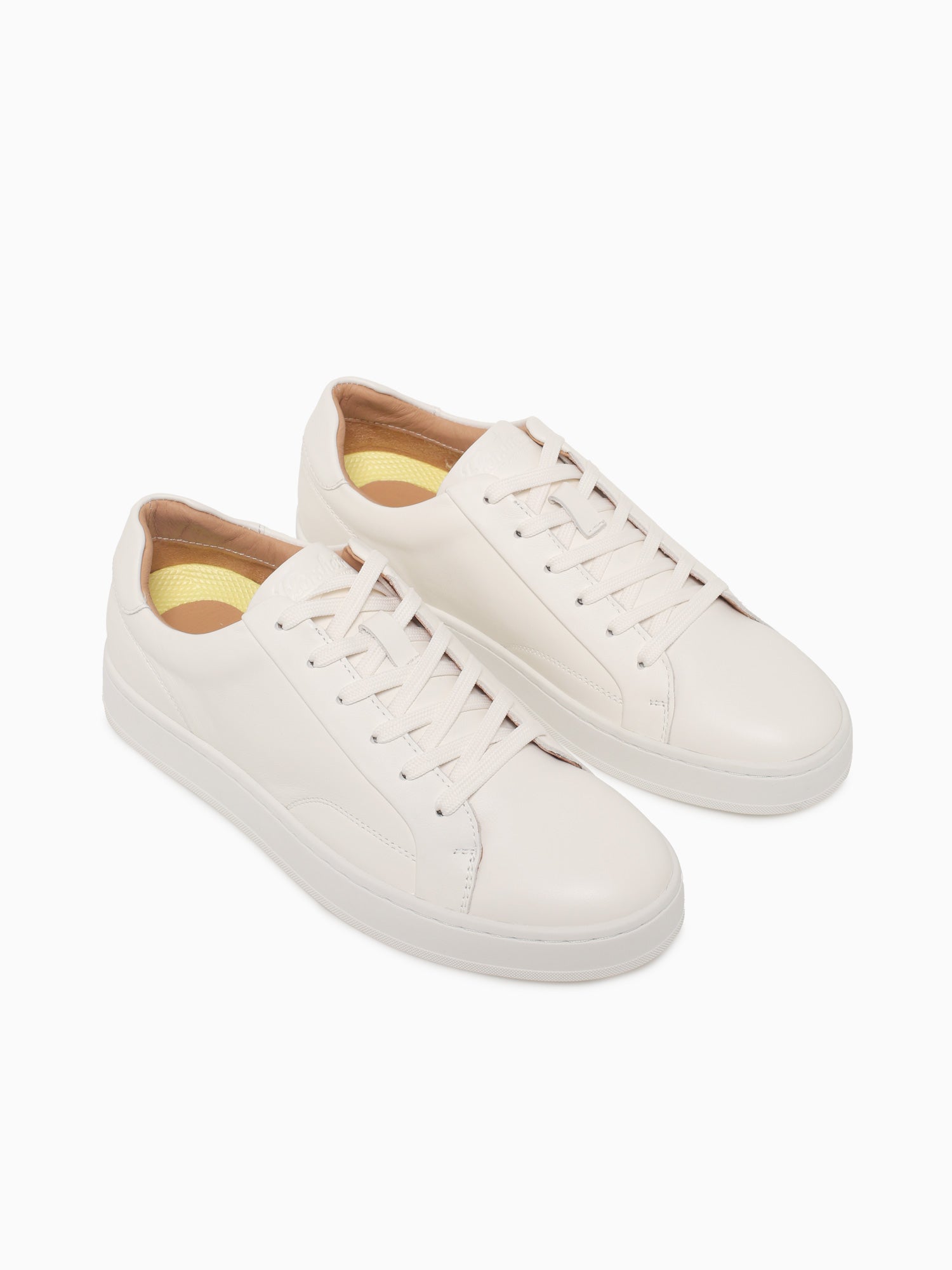 Monopoli Lace To Toe Cream Smooth Leathe Off White / 7 / M