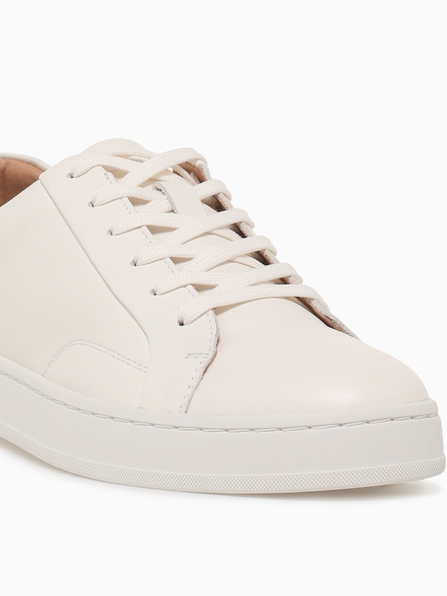 Monopoli Lace To Toe Cream Smooth Leathe Off White / 7 / M
