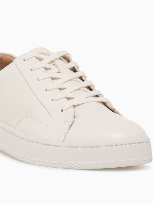 Monopoli Lace To Toe Cream Smooth Leathe Off White / 7 / M