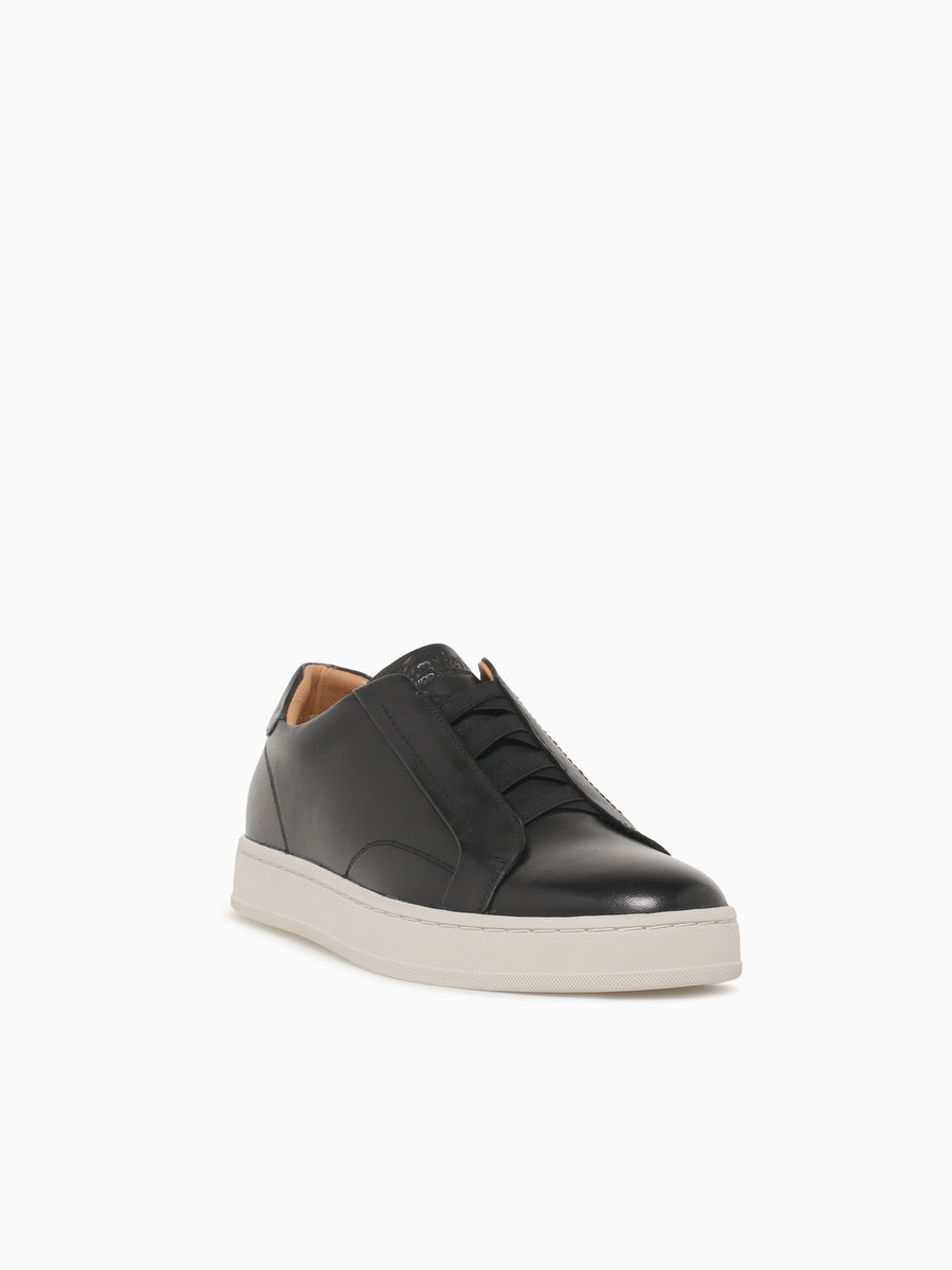 Monopoli Elastic Black Smooth Leather Black / 7 / M