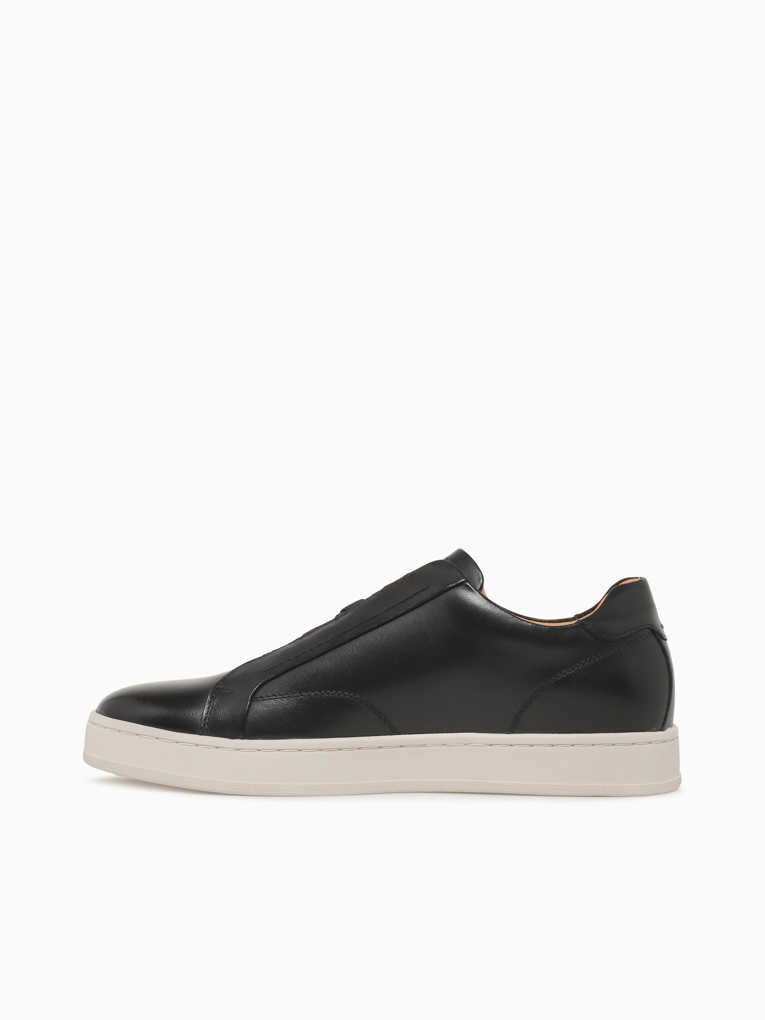 Monopoli Elastic Black Smooth Leather Black / 7 / M