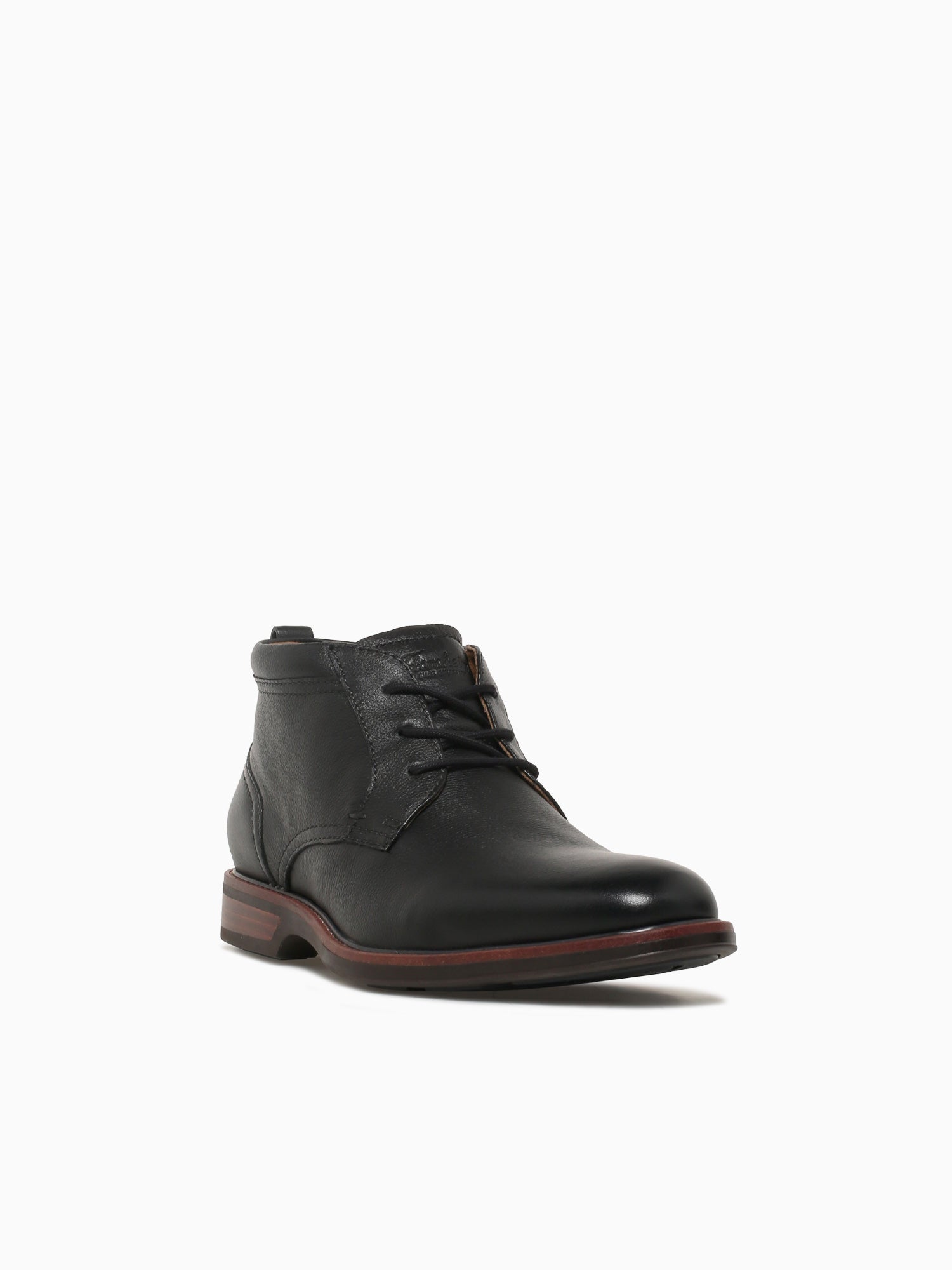 Traveler Plain Toe Chukka Black Milled Black / 7 / M