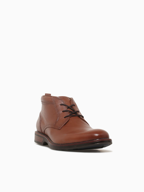 Traveler Plain Toe Chukka Cognac Milled Cognac / 7 / M