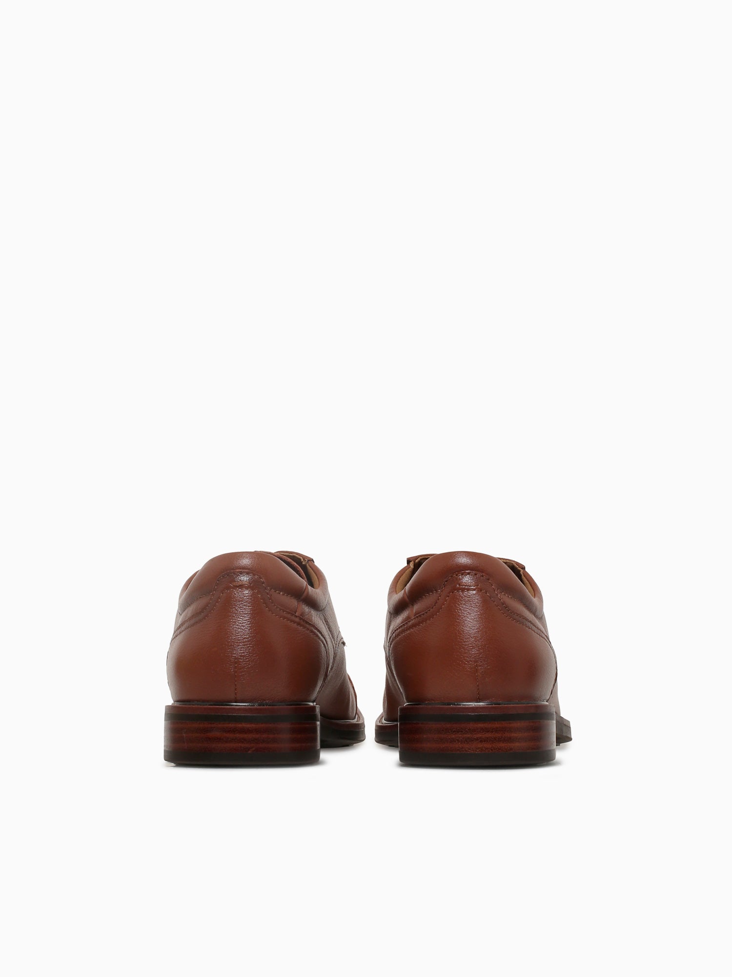 Traveler Cap Toe Cognac Milled Leather Cognac / 7 / M