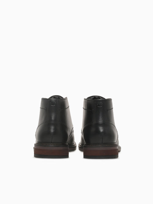 Forge Plain Toe Chukka Black Smooth Lea Black / 7 / M