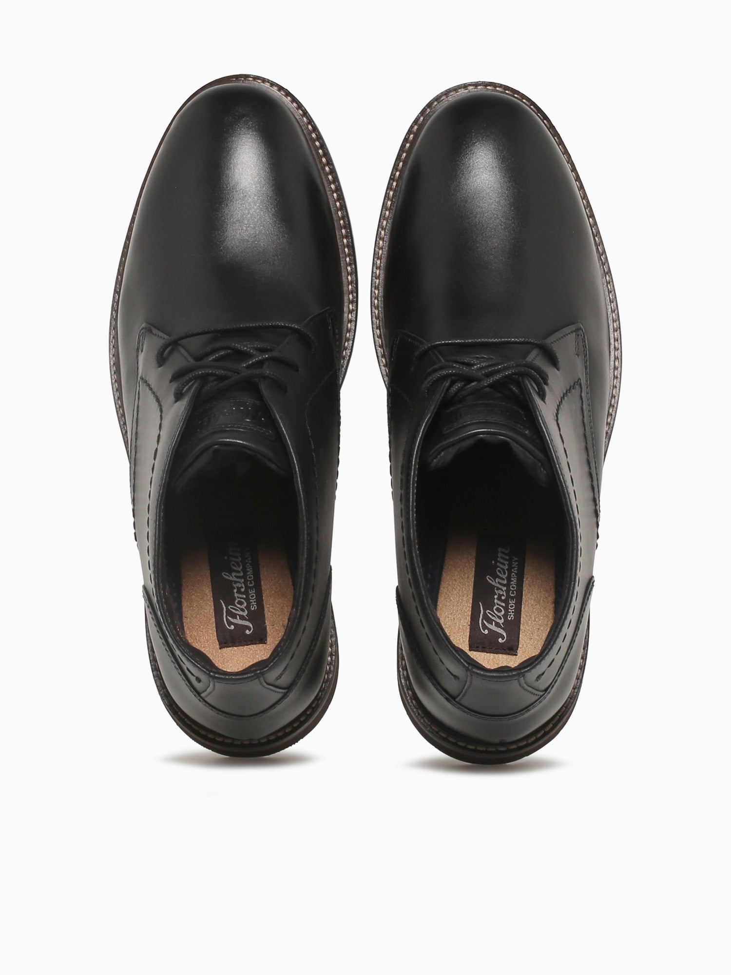 Forge Plain Toe Chukka Black Smooth Lea Black / 7 / M