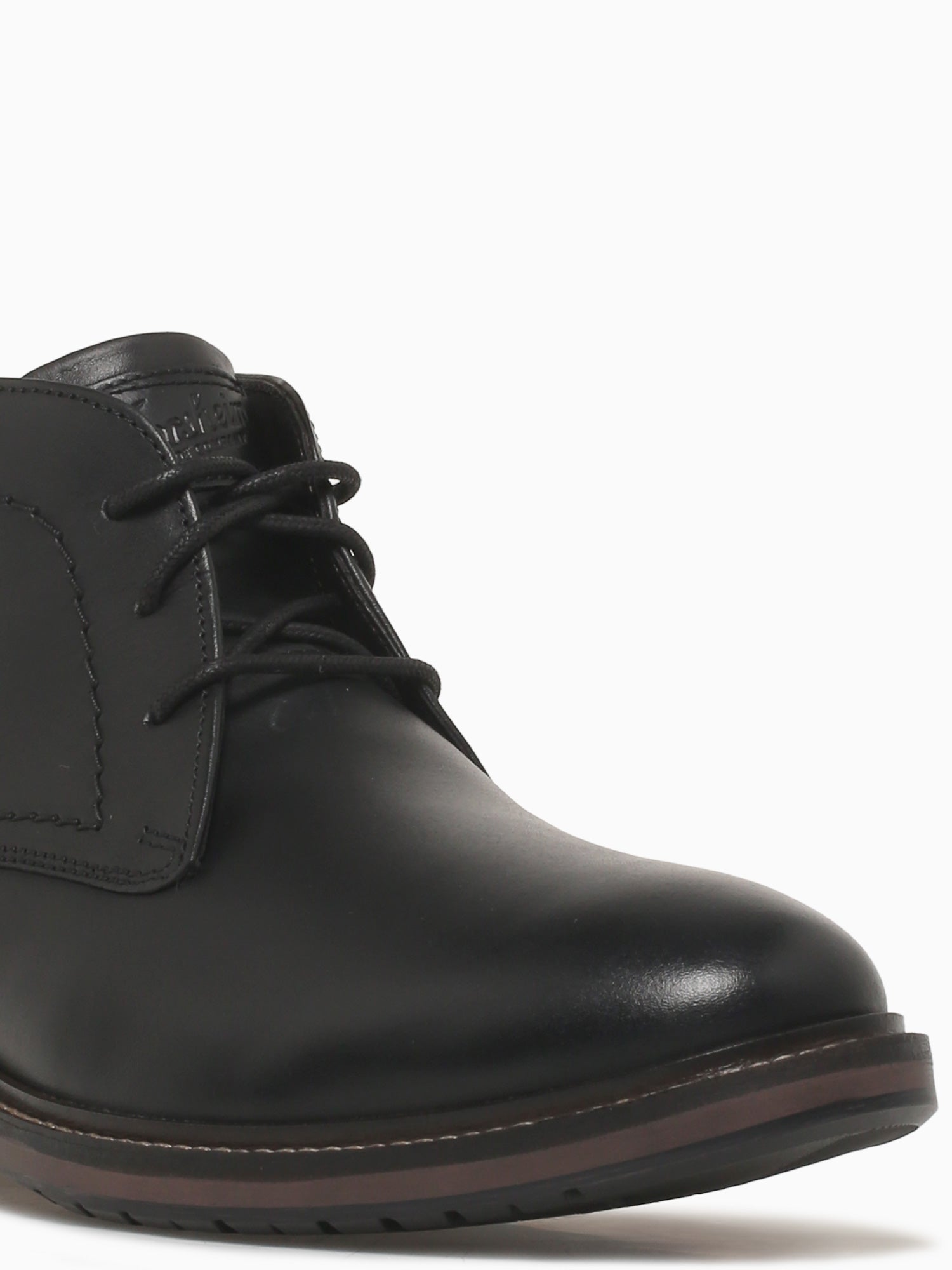 Forge Plain Toe Chukka Black Smooth Lea Black / 7 / M