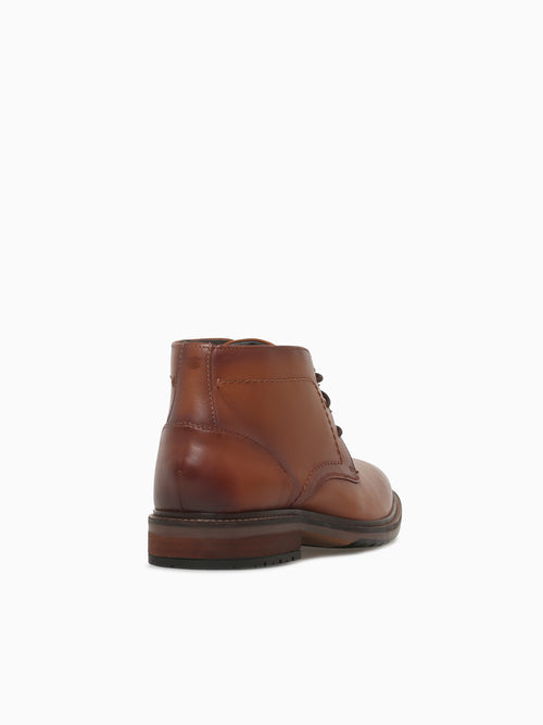 Forge Plain Toe Chukka Cognac Smooth Lea Cognac / 7 / M