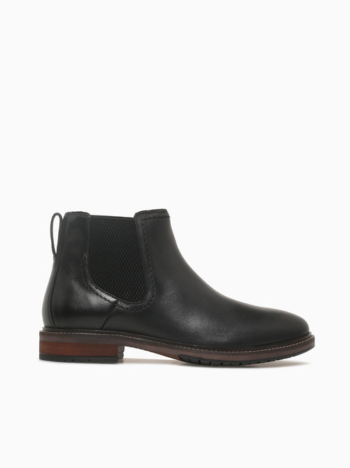 Forge Plain Toe Chelsea Black Smooth Lea Black / 7 / M